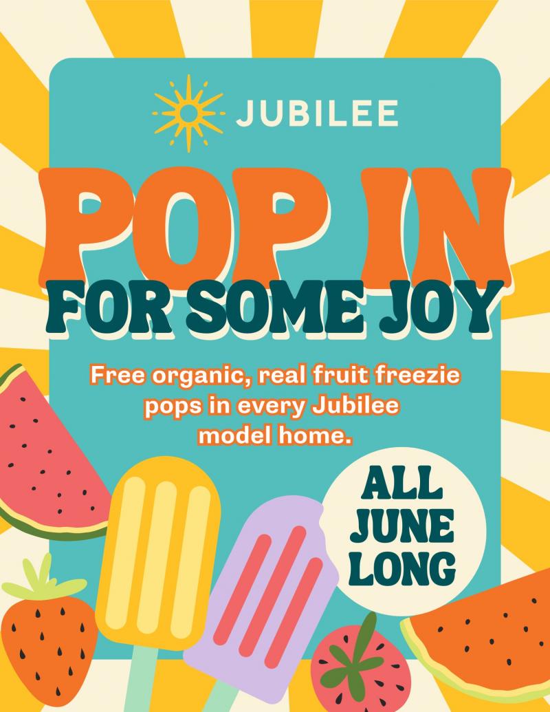 Pop Into Jubilee for Some Joy this June